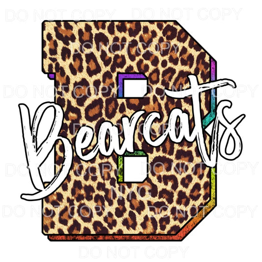 Bearcats Leopard Sublimation transfers - Heat Transfer