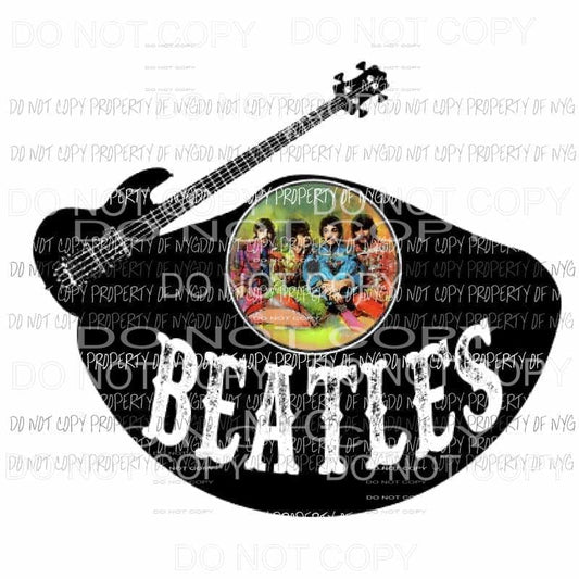 Beatles Record Sublimation transfers Heat Transfer