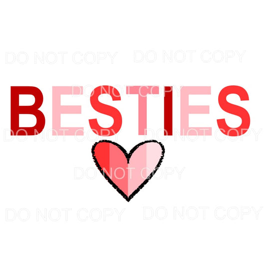 BESTIES # 2 Sublimation transfers - Heat Transfer