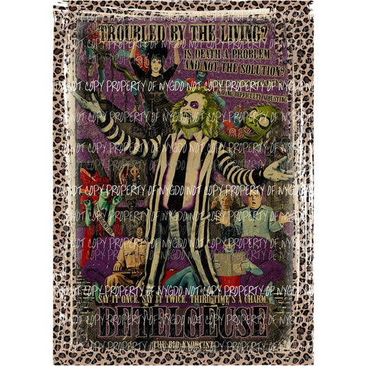 bettlejuice Sublimation transfers Heat Transfer