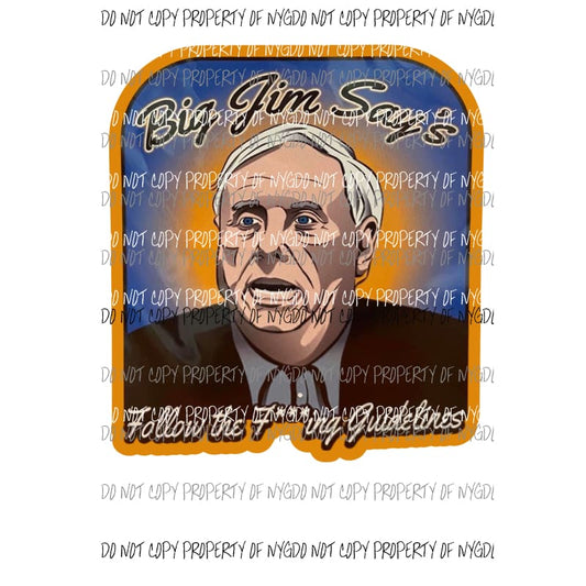 Big Jim Says Sublimation transfers Heat Transfer