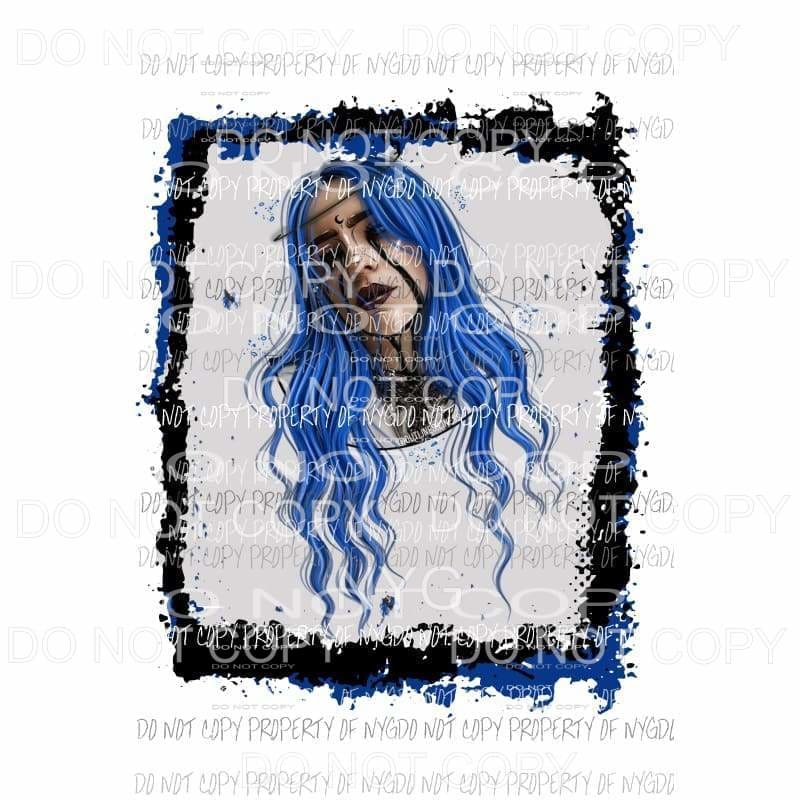 Billie Eilish #4 Sublimation transfers Heat Transfer