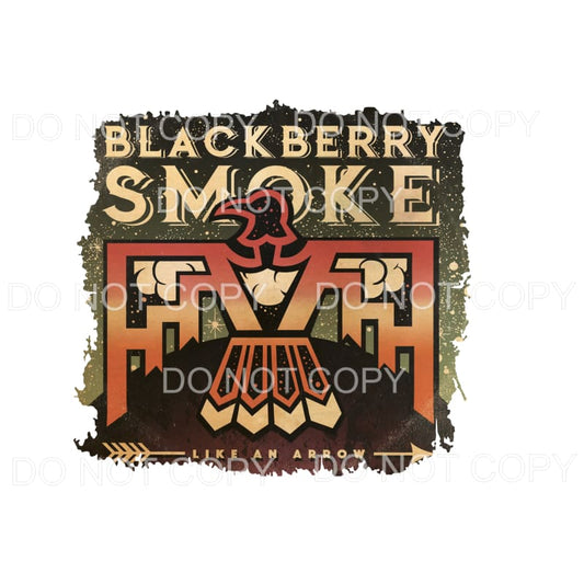 Blackberry Smoke # 1 Sublimation transfers - Heat Transfer