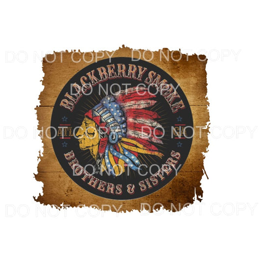 Blackberry Smoke # 2 Sublimation transfers - Heat Transfer