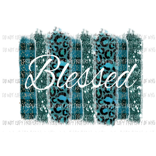 Blessed Paint Palette 2 Sublimation transfers Heat Transfer