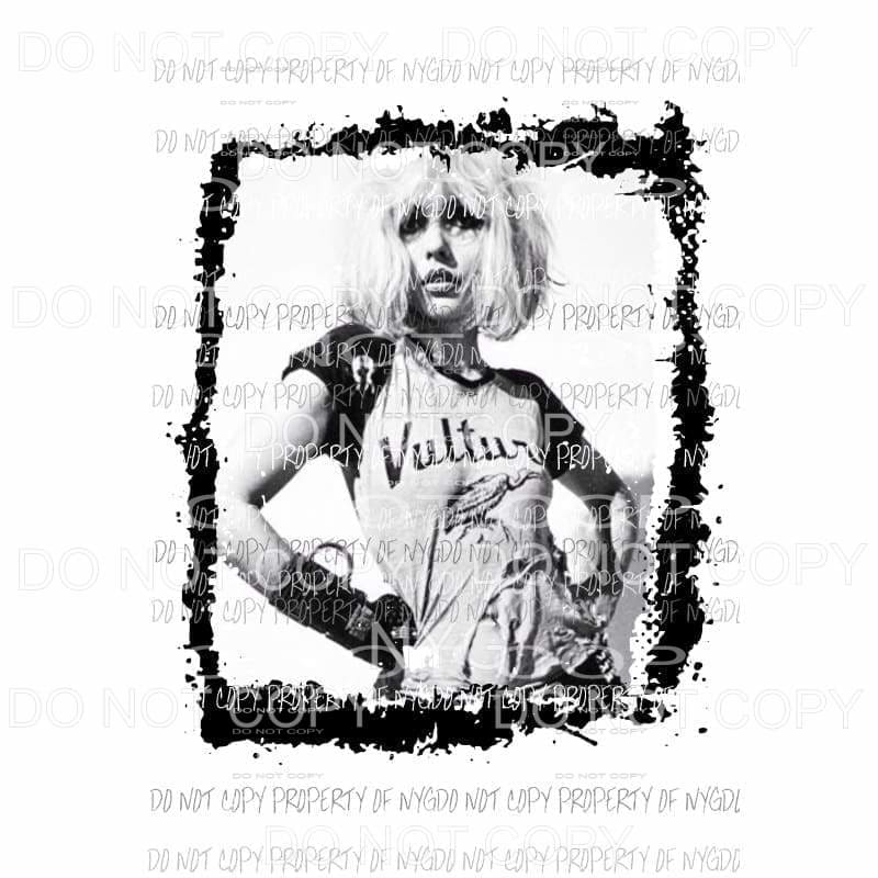 Copy of Blondie #2 Sublimation transfers Heat Transfer