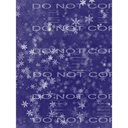Blue Christmas Background #5772 Sublimation transfers - Heat