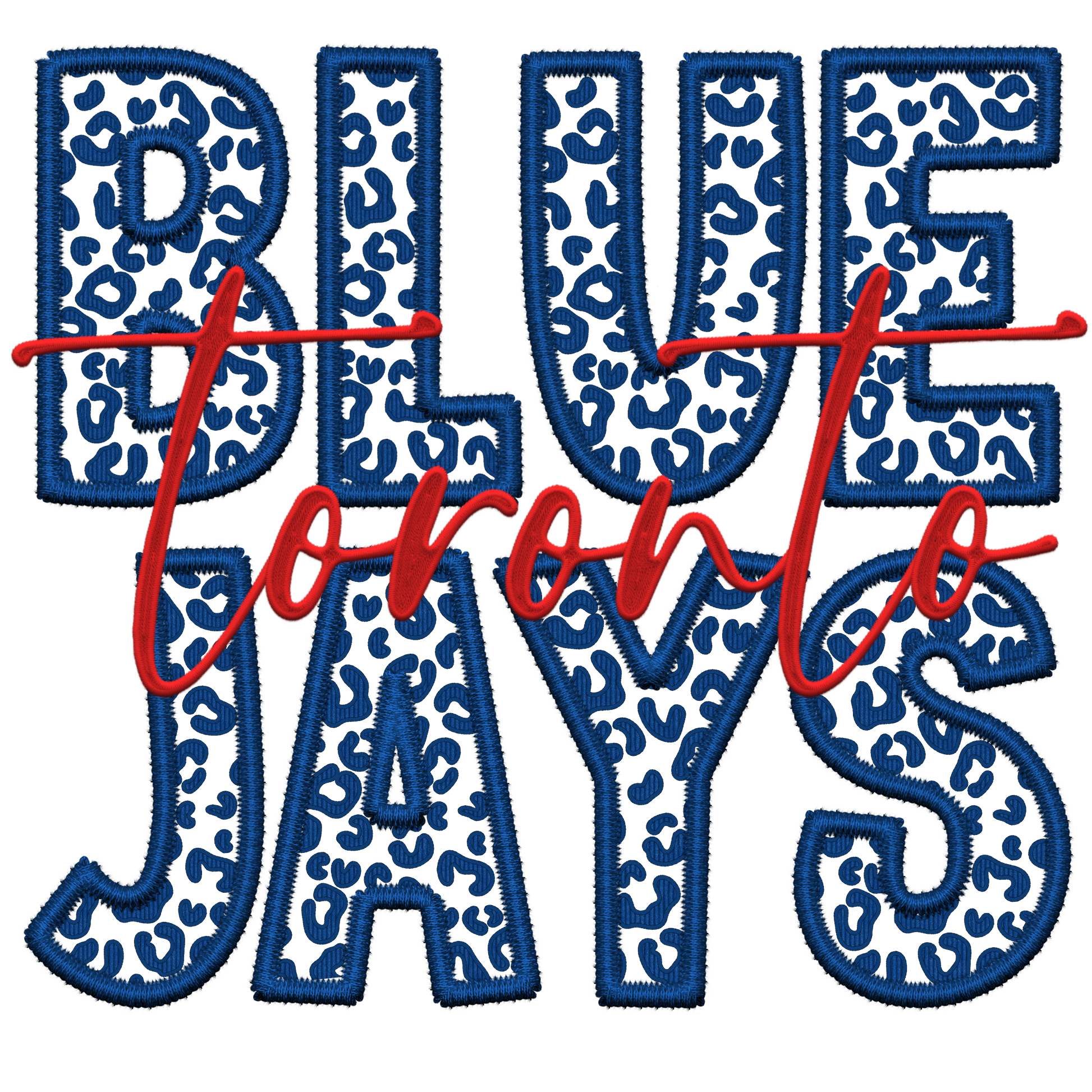 Blue Jays Tronto #7858 Sublimation transfers - Heat Transfer