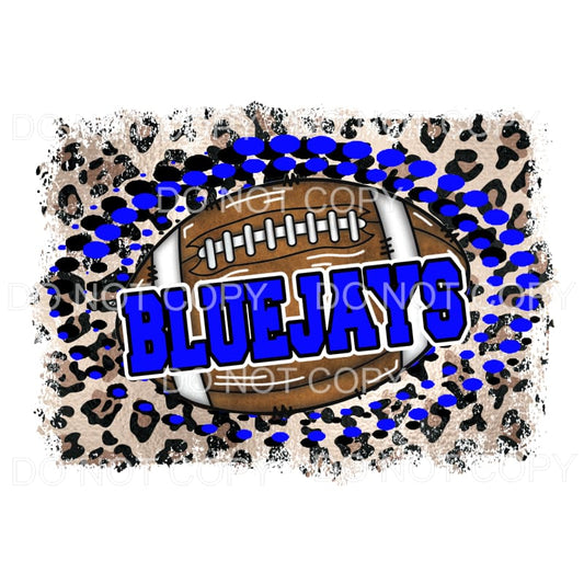 bluejays Football # 565 Sublimation transfers - Heat 