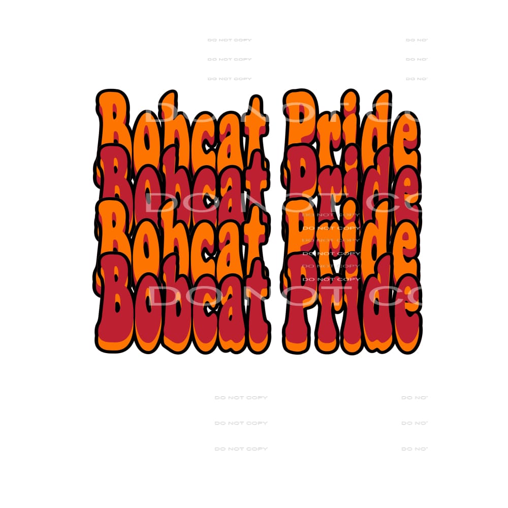 bobcat pride # 33360 Sublimation transfers - Heat Transfer