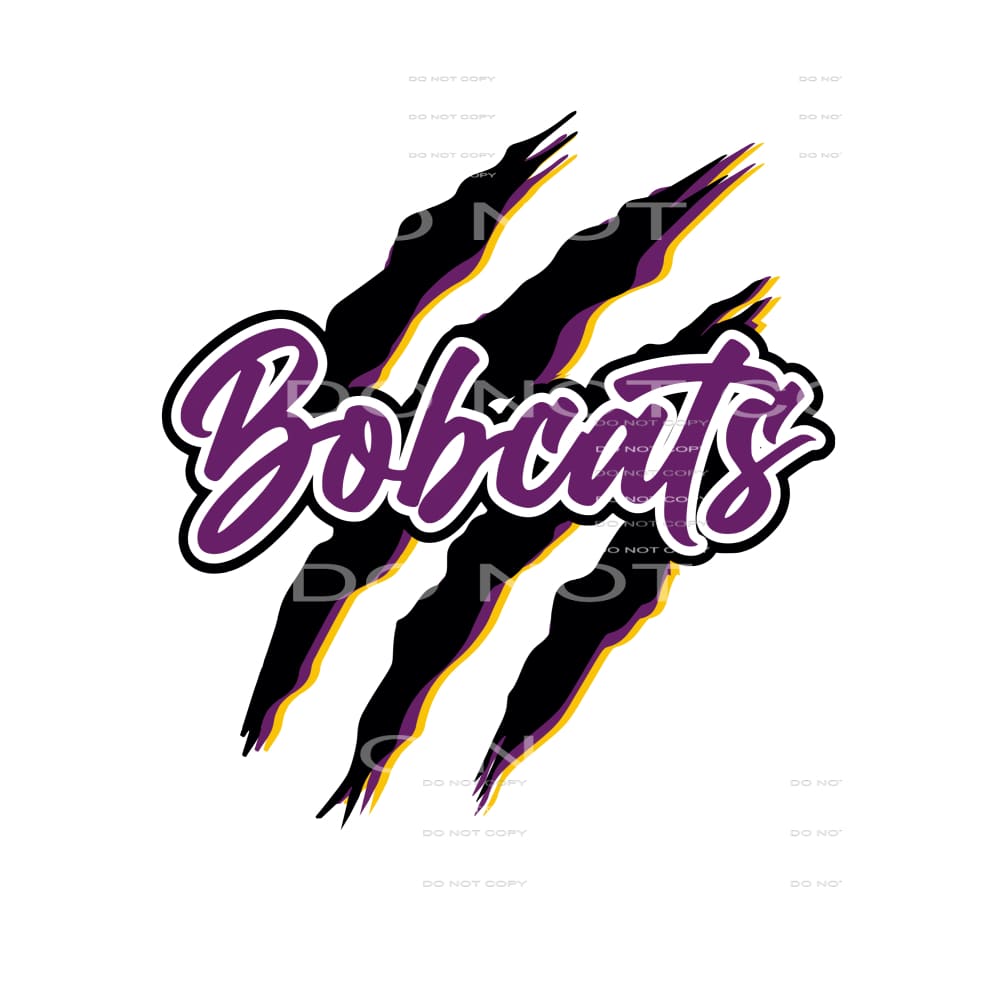 Bobcats # 3 Sublimation transfers - Heat Transfer