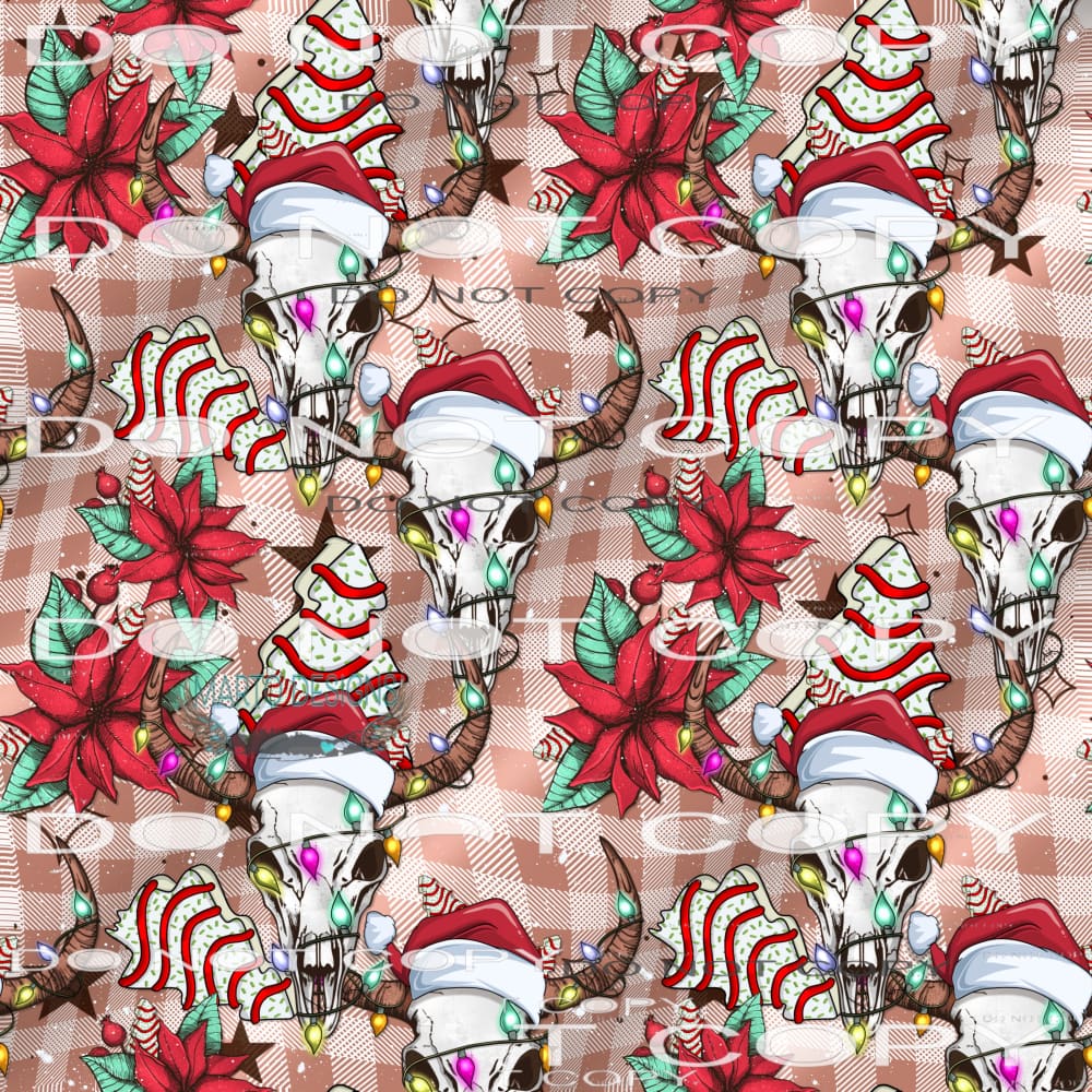 Boho Christmas #7288 Sublimation transfers - Heat Transfer