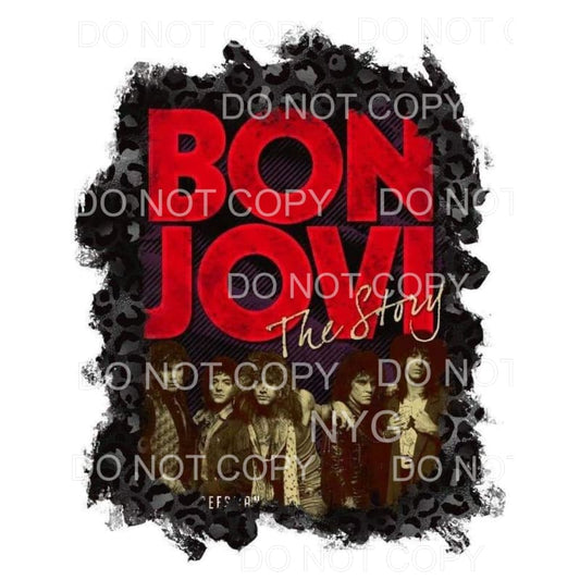 Bon Jovi #5 Sublimation transfers - Heat Transfer