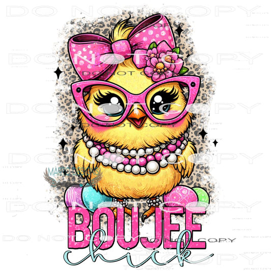 Boujee Chick #9439 Sublimation transfers - Heat Transfer