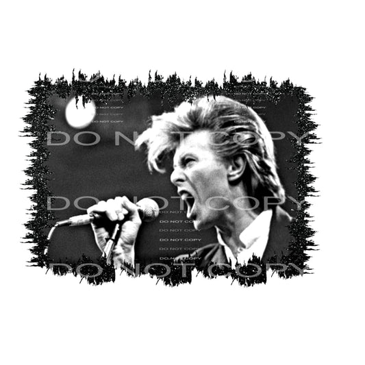 Bowie 3 Sublimation transfers - Heat Transfer