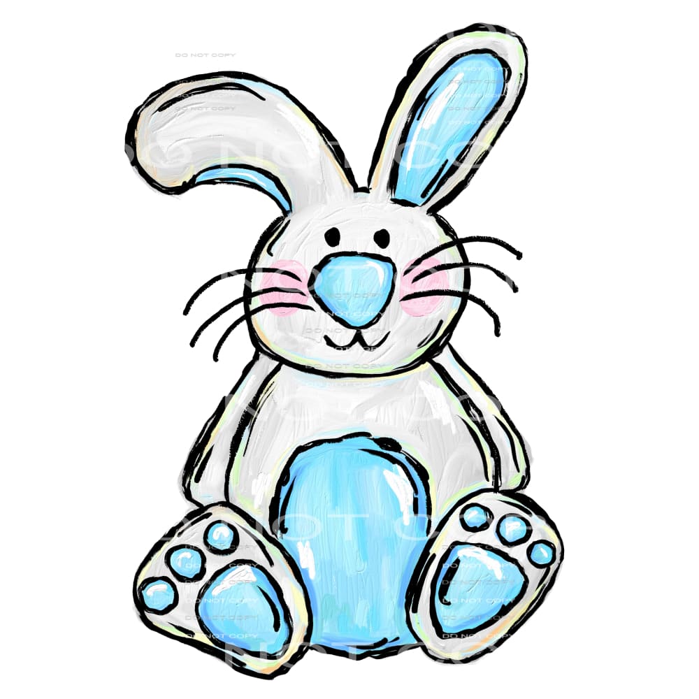 boy bunny #4400 Sublimation transfers - Heat Transfer