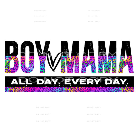 boy mama #4738 Sublimation transfers - Heat Transfer