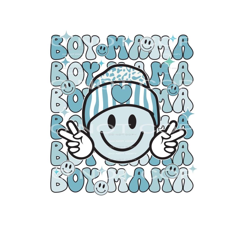 Boy Mama #4875 Sublimation transfers - Heat Transfer Graphic