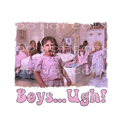 Boys Ugh # 8009 Sublimation transfers - Heat Transfer