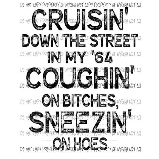 Boyz In The Hood Covid 19 #1 Sublimation transfers Heat Transfer