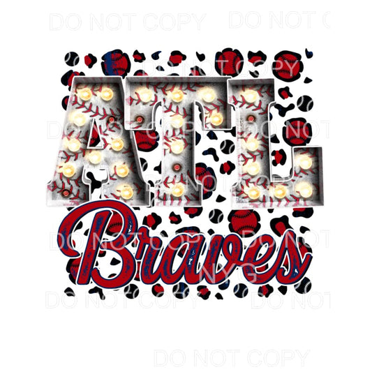 Braves # 3071 Sublimation transfers - Heat Transfer