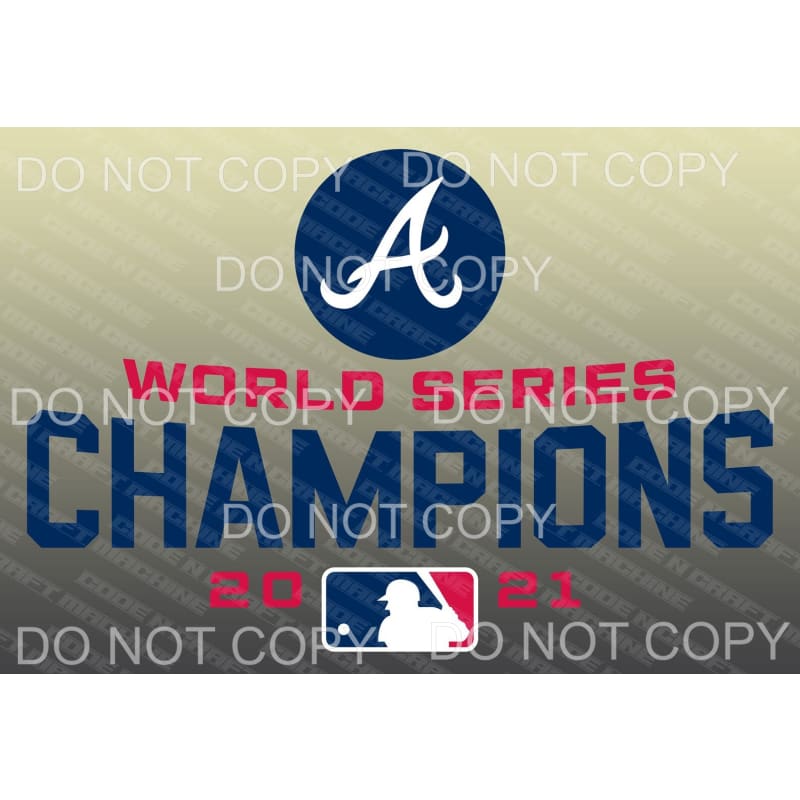 Braves109 Sublimation transfers - Heat Transfer