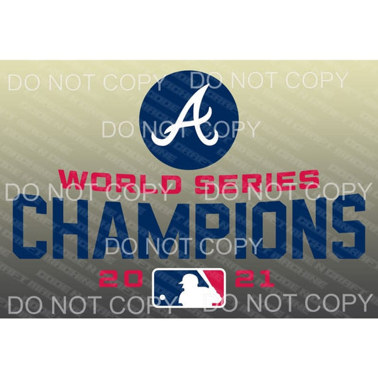 Braves109 Sublimation transfers - Heat Transfer