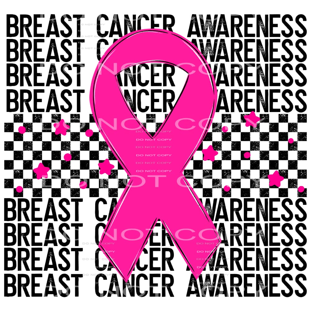 breast cancer awareness #8308 Sublimation transfers - Heat 