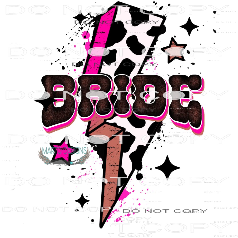 Bride #7294 Sublimation transfers - Heat Transfer Graphic