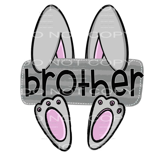 brother bunny #4773 Sublimation transfers - Heat Transfer