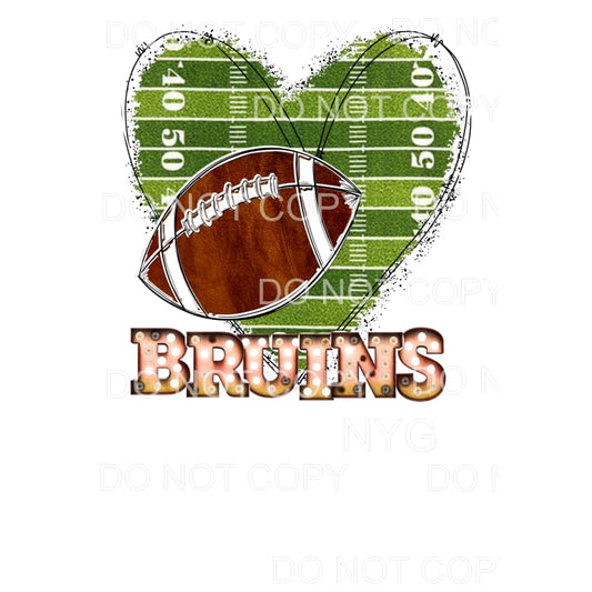 Bruins Football # 3 Sublimation transfers - Heat Transfer