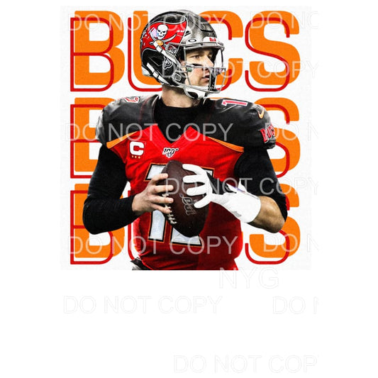 Bucs Brandy Tampa Bay Sublimation transfers - Heat Transfer