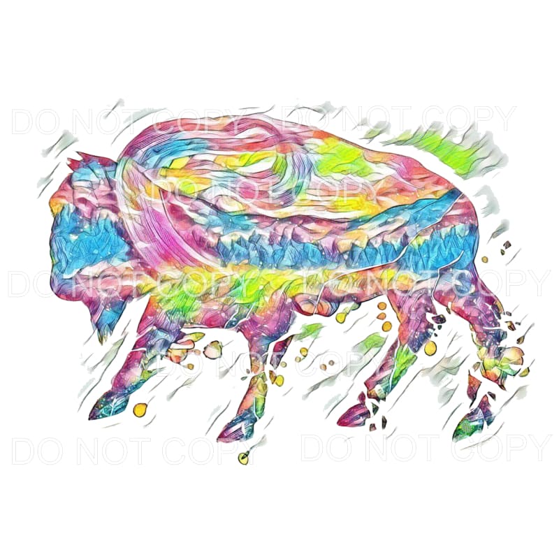 Buffalo #10 Sublimation transfers - Heat Transfer