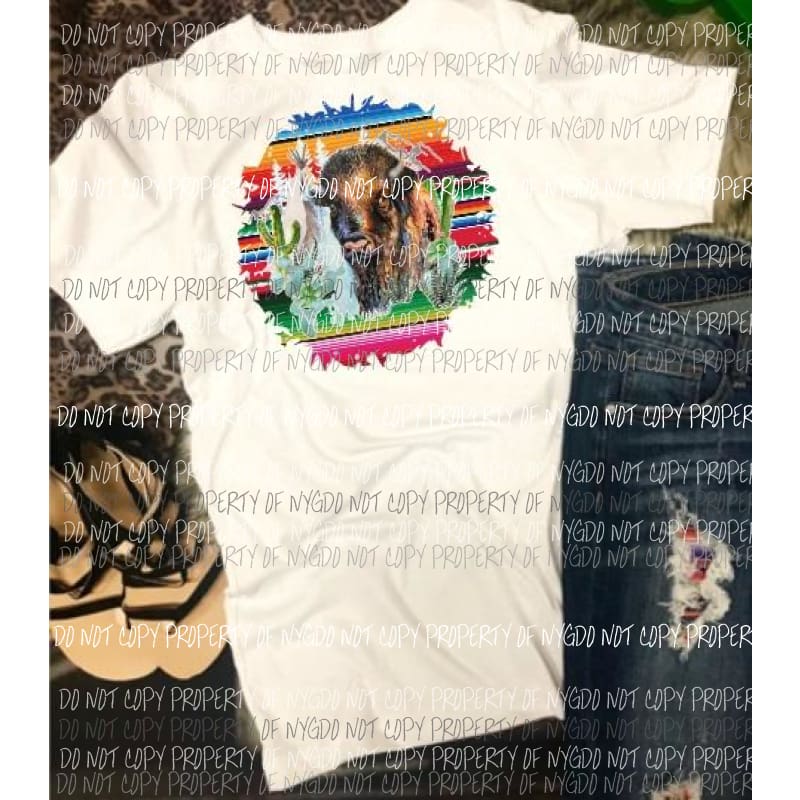 buffalo serape 1 sublimation transfer Heat Transfer