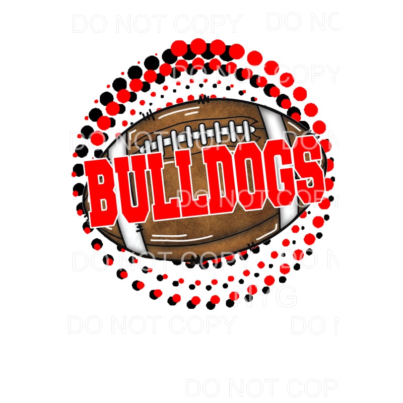 BULLDOGS # 528 Sublimation transfers - Heat Transfer