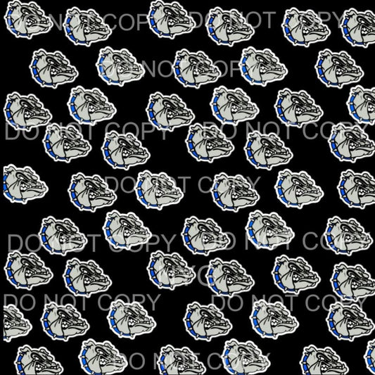 Bulldogs sheet Royal Blue # 31 Sublimation transfers - Heat 