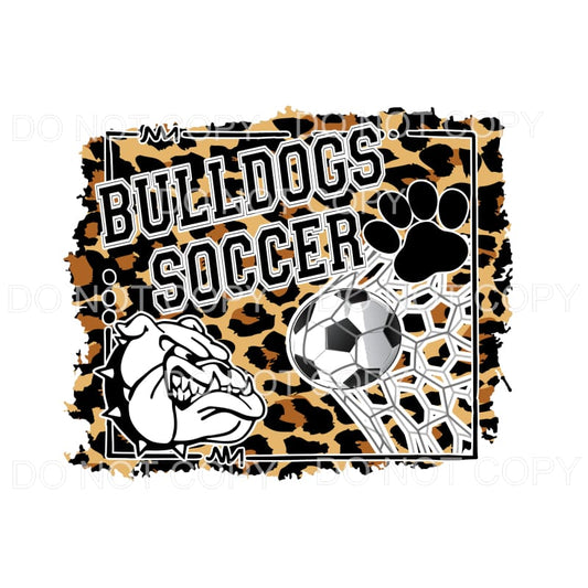 Bulldogs Soccer you choose color in drop down menu 
