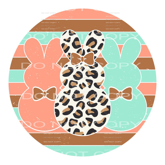 bunnies #4305 Sublimation transfers - Heat Transfer