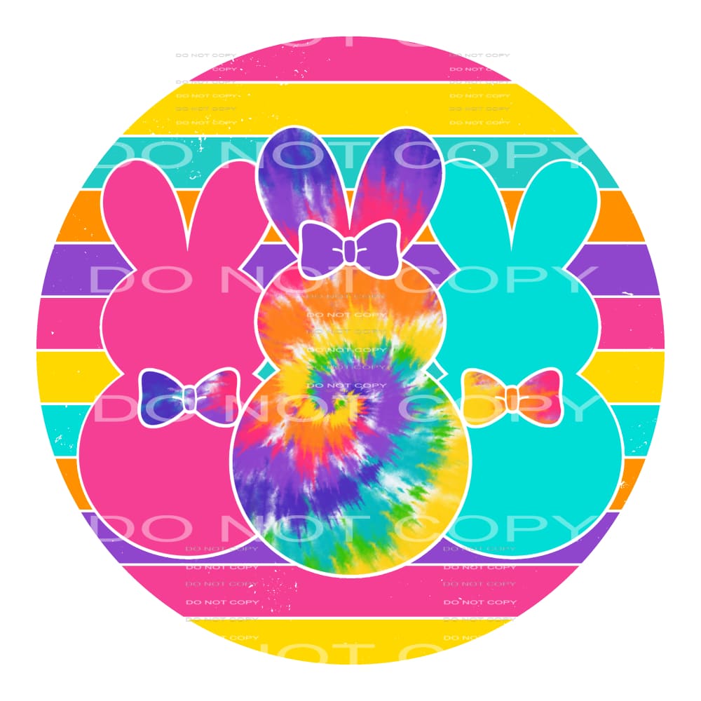 bunnies #4557 Sublimation transfers - Heat Transfer