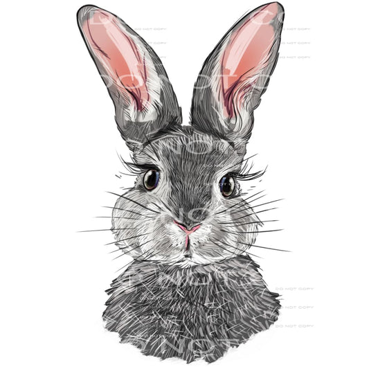 bunny #4402 Sublimation transfers - Heat Transfer