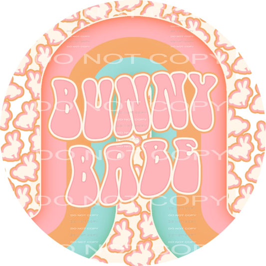 bunny babe #4818 Sublimation transfers - Heat Transfer