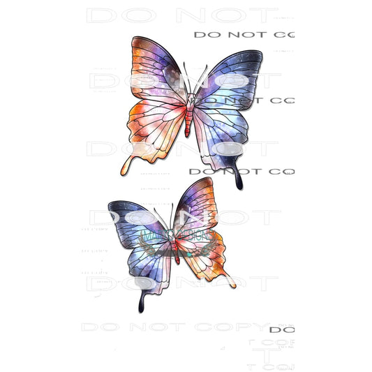 Butterfly Sleeve #9429 Sublimation transfers - Heat Transfer