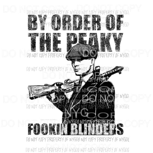 By order of the peaky blinders 6 Sublimation transfers Heat Transfer