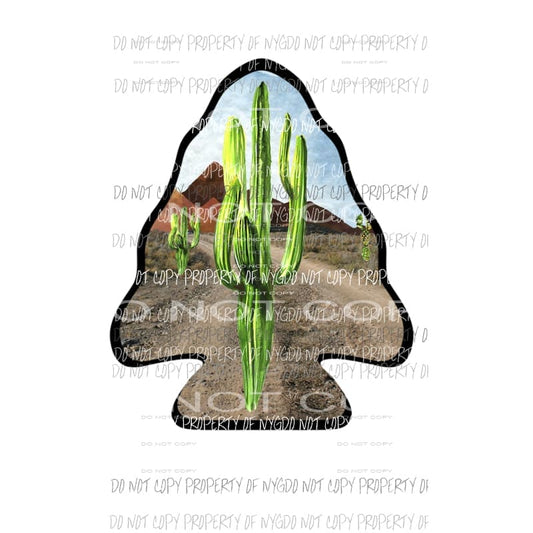 Cactus Arrowhead Sublimation transfers Heat Transfer