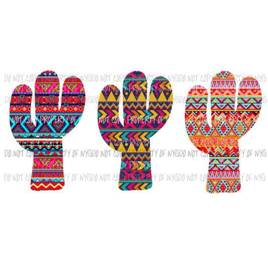 Cactus aztec Sublimation transfers Heat Transfer