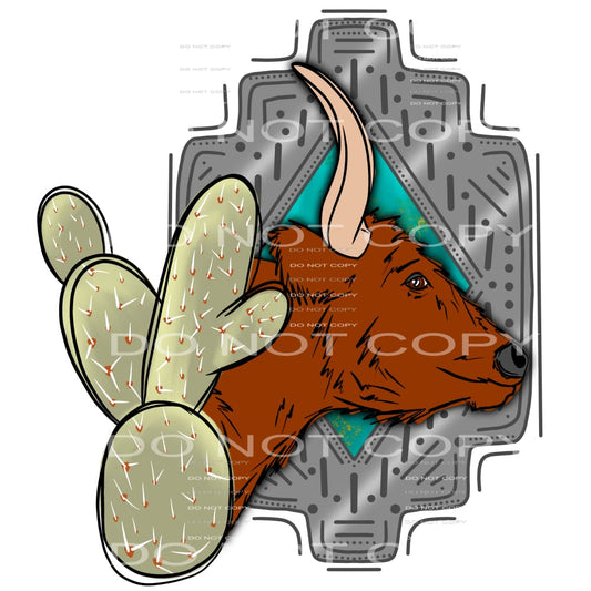 cactus bull #6448 Sublimation transfers - Heat Transfer