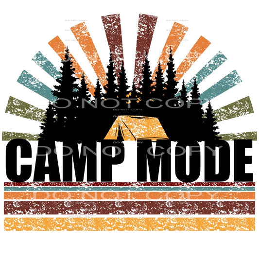 camp mode #6529 Sublimation transfers - Heat Transfer