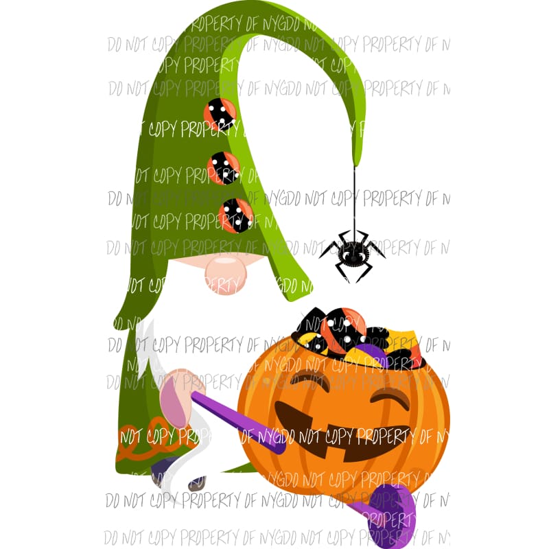 candy gnome 2 Sublimation transfers Heat Transfer