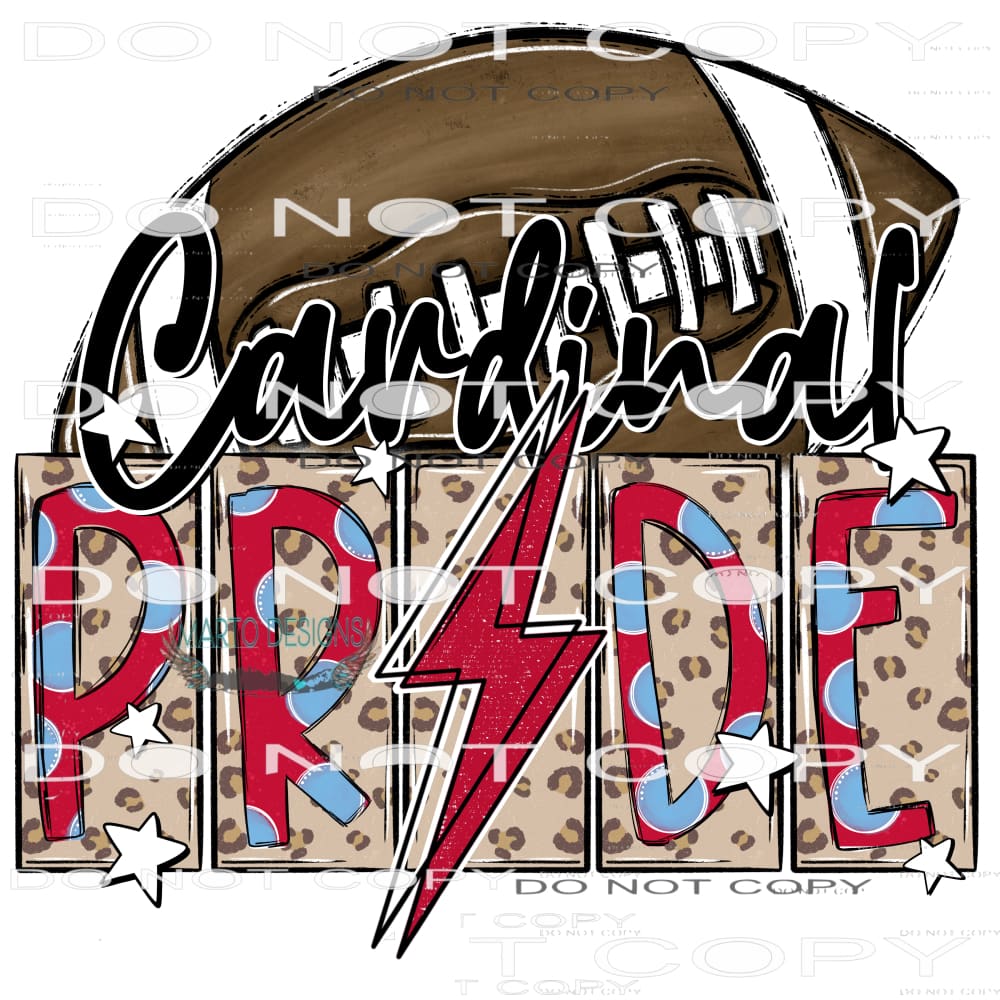 Cardinal Pride #8559 Sublimation transfers - Heat Transfer