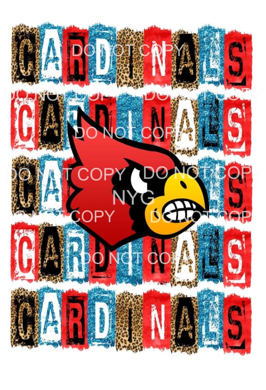 cardinals webb city red and c blue # 366 Sublimation 
